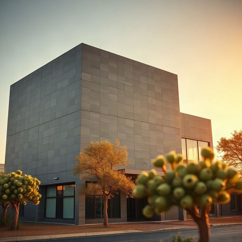 Exterior of a modern professional office building on Iftin Road, Garissa